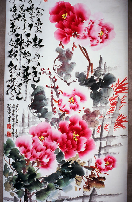 Famous Tree Peony by Zoulie Deng